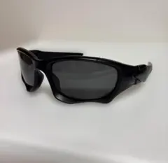 io着用 サングラス　ブラック　oakly風