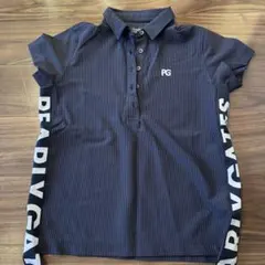 PEARLY GATES ネイビー ストライプ ポロシャツ サイズ0