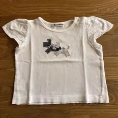 familiar Tシャツ 80 テリア刺繍