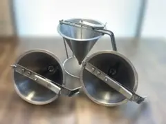 ステンレス製 粉つぎ スタンド付き 漏斗 | Mercari