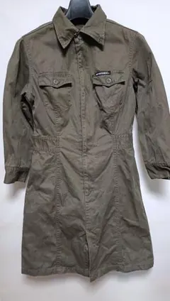 【値下げ】Hysteric Glamour アーミー色 シンプル ワンピース