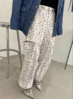Lily Brown 2wayスリットカーゴパンツ
