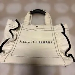 JILL BY JILLSTUART フリルトート ホワイト
