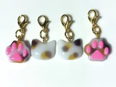 猫　チャーム　ミケ