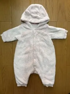 UNIQLO フリースロンパース 70cm