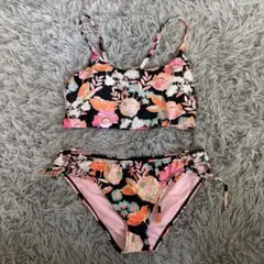ALEXIA STAM (アリシアスタン)ビキニ ボトムス 花柄 シャーリング