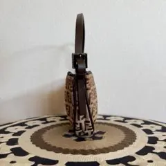 Fendi FFロゴショルダーバッグ ブラウン
