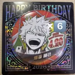 爆豪勝己 バースデー缶バッジ 2022 - メルカリ