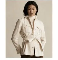 ラルフローレン♡ベルト付きコットンサファリジャケットのサムネイル