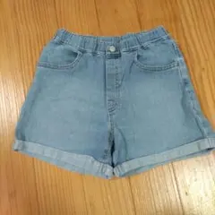 デニムショートパンツ 140