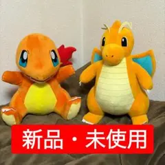 ポケモン　めちゃもふぐっとぬいぐるみ　カイリュー・ヒトカゲ　2個セット