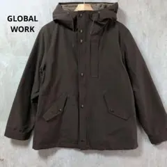 グローバルワーク 3WAYマウンテンパーカー ブラウン M メンズ