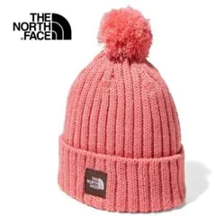 ノースフェイス ニット帽 ベビー用 ピンク