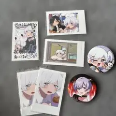 いれいす　初兎　ランダムチェキ風トレカ&缶バッジのサムネイル