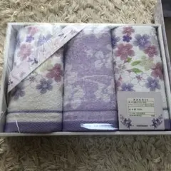 西川　タオルセット　フェイスタオル3枚セット