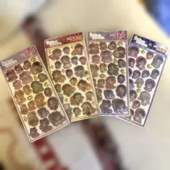 つ*き様 【正規品】うるちゅるポップシール 4枚セット 名探偵コナン