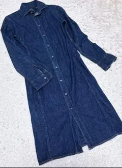 美品　Polo Ralph Lauren デニムシャツワンピース