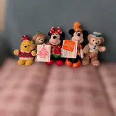 2014年クリスマス ミニー＆フレンズ ぬいぐるみセット