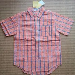 mou jon jonのチェックのシャツ　男児
