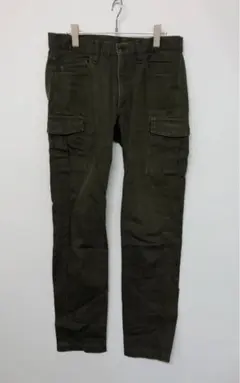 monkey time セレオリ 古着 スリム ストレート カーゴパンツ 日本製