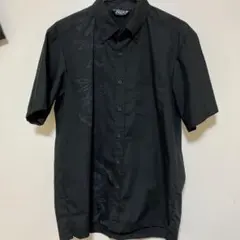 美品 Kahu かりゆしウェア冠婚葬祭　喪服 半袖 黒 L カフー ブラック