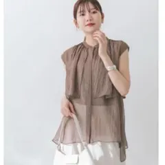 ROSSO URBAN RESEARCH ノースリーブブラウス