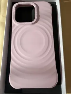 CASETiFY 16Pro ウェーブシリコンケース　ピンク