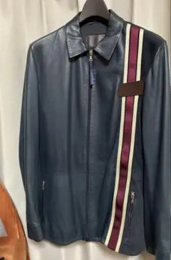 0s PRADA lamb skin leather jacketのサムネイル