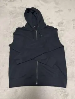 UNIQLO スウェットフルジップパーカ ブラック