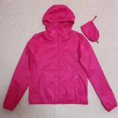 ユニクロ　ポケッタブルカットパーカー　フルジップパーカー　サイズ M　収納袋付き