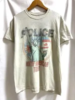 THE POLICE ポリス バンドTシャツ 北米ツアー 自由の女神 バンT M
