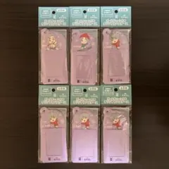 BTS TinyTAN 紅茶花伝 パスケース 6こセット