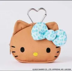 も*も様 雑誌 mini 付録 日焼けしたハローキティのポーチチャーム