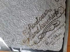 スワトウ手刺繍高級ハンカチ