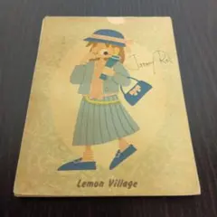 レモンヴィレッジ Lemon Village スケジュールメモ帳　昭和レトロ