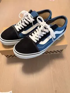 【新品未使用品】VANS OLD SKOOL DX オールドスクール NAVYのサムネイル