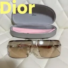 Dior サングラス 希少 ブラウン ミラー ラインストーン DIORLY 新品