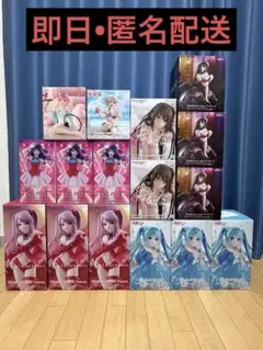 □美少女フィギュア19個 アルベド/初音ミク/暁美ほむら/宇崎月/椎名