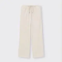 【新品】GU リブプルオンパンツ Sサイズ　349952