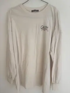 SPRAY PREMIUM レトロイラスト ロンT 長袖 オーバーサイズ F