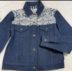 新品タグ付✨　LEVI'S　フレンチフリンジトラッカーデニムジャケット　綿混
