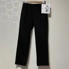 新品 未使用 パンツ M UVカット タグ付 ストレッチ ブラック 黒 接触冷感