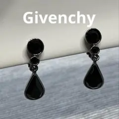 GIVENCHY ジバンシー ブラックストーン イヤリング ヴィンテージのサムネイル