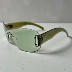 archive y2k 90s GUCCI sunglasses greenのサムネイル