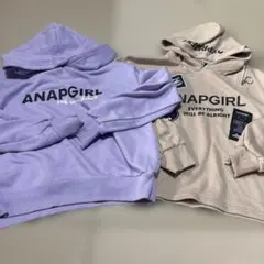 ANAPGIRL パーカー 2色セット