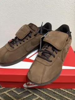 NIKE ナイキ コルテッツ レザー SE 27.0 ブラウン 茶色 - メルカリ