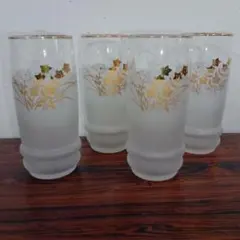 （TYOf60）フロストガラス コップ 4個セット