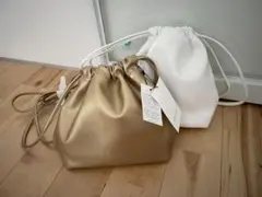 新品タグ付き　BONLECILL マルチウェイ巾着バッグ