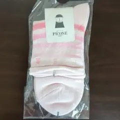 STUDIO PICONE ROMAストライプ ピンク ソックスのサムネイル