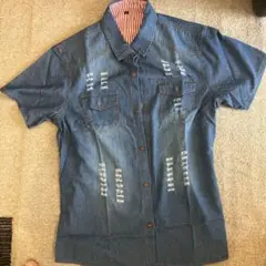 デニムシャツ 3XL ダメージ加工 新品　未使用‼️‼️